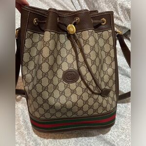 Gucci Brown and Green Women's Bag